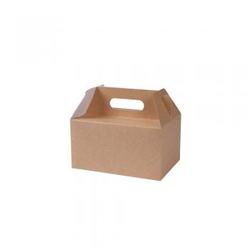 Lunchboxen aus Pappe - braun